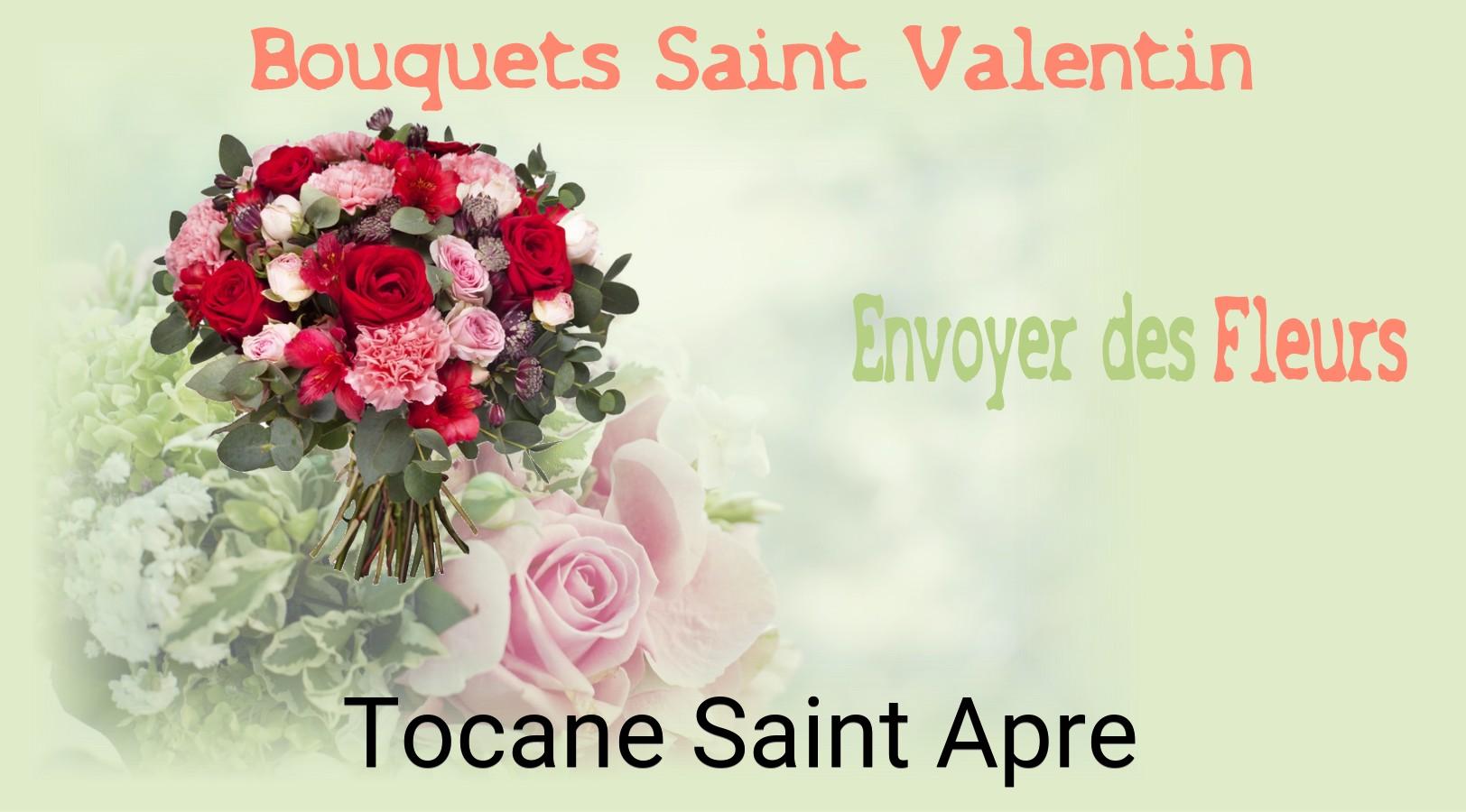 Roses de Saint-Valentin livrées à Tocane-Saint-Apre